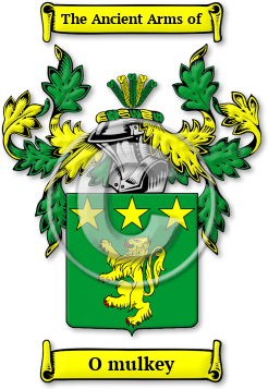 O mulkey Family Crest Download (jpg) Legacy Series - 150 DPI